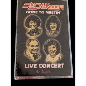 Vintage The McKameys Cassette Gone To Meetin Live Gospel Christian Coronation Da